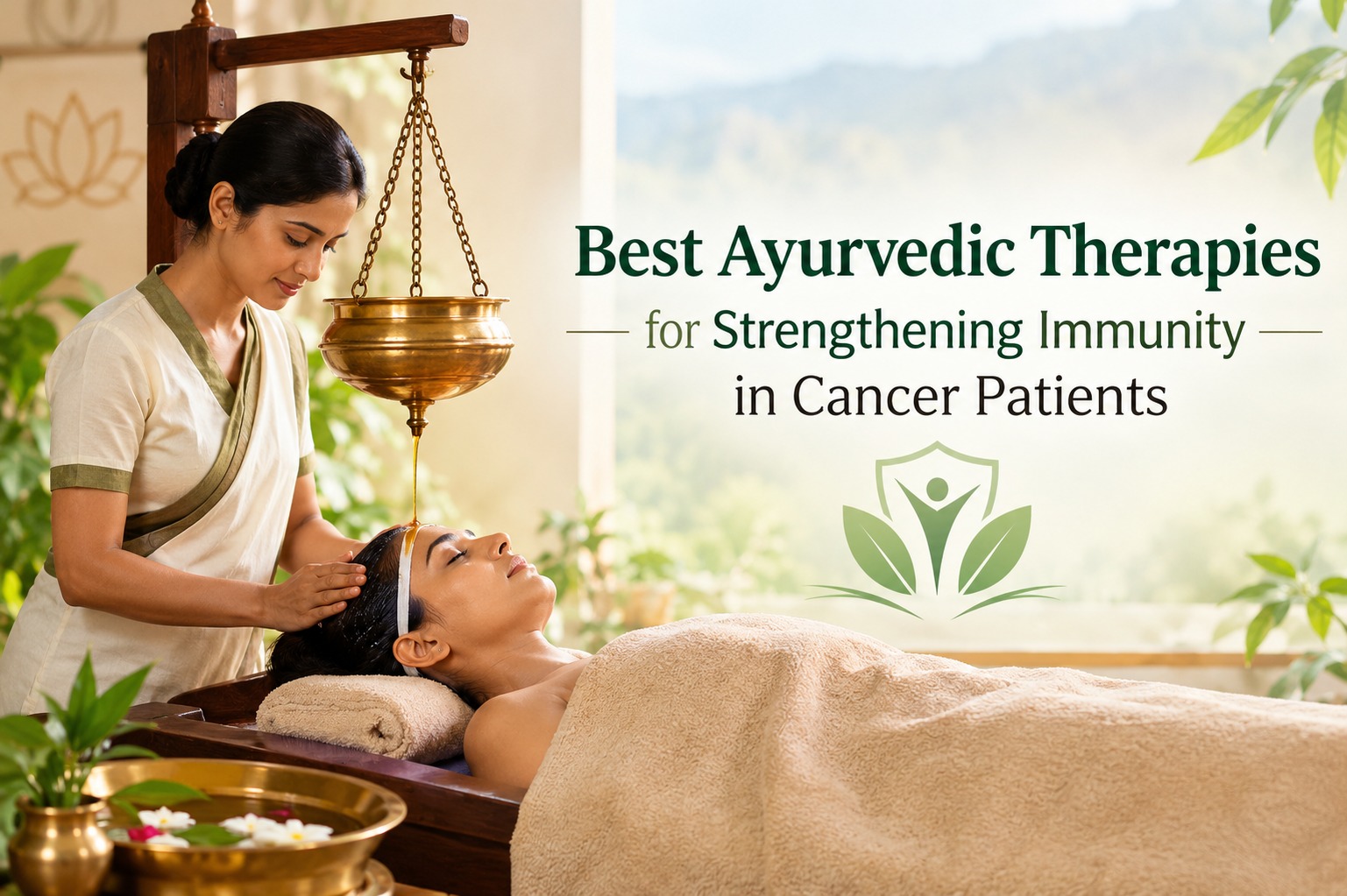 Best Ayurvedic Therapies for Strengthening Immunity in Cancer Patients