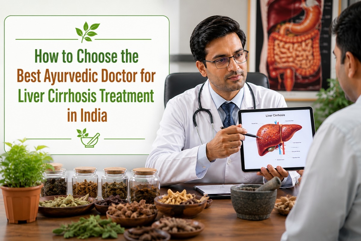 How to Choose the Best Ayurvedic Doctor for Liver Cirrhosis Treatment in India?