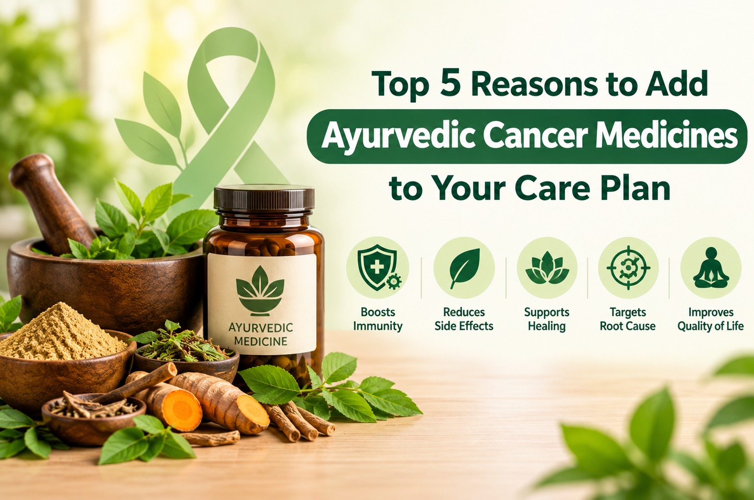 Top 5 Reasons to Add Ayurvedic Cancer Medicines to Your Care Plan    